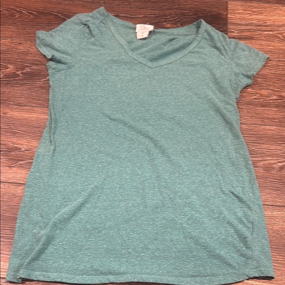 Green blue Motherhood Top size Medium